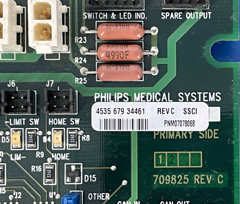 ASM PET/CT MMI BOARD (TABLE) (453567934461 REV C )