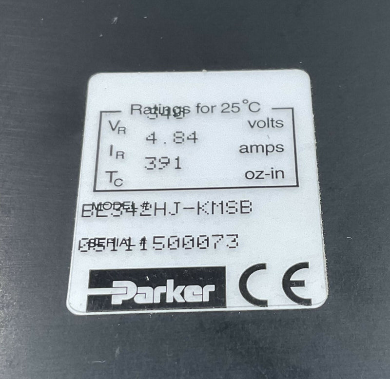 BRUSHLESS SERVO MOTOR (BE342HJ-KMSB) SIEMENS/PARKER