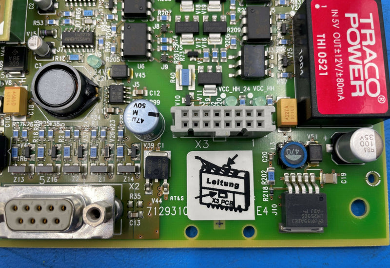 CIRCUIT BOARD W/D88 PCB (07129310/7129310 & /7129252) SIEMENS