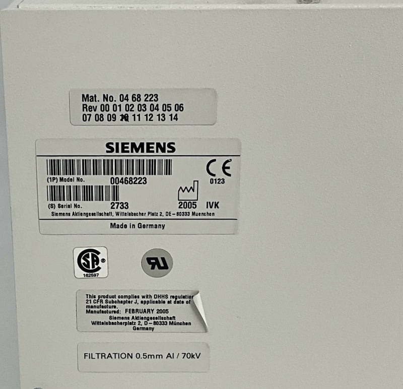 COLLIMATOR UT (00468223/0468223) SIEMENS