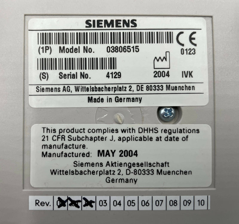 CONTROL-BOX (3806515/03806515) SIEMENS