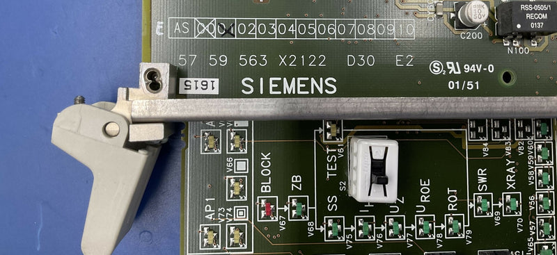 D30 GENERATOR INTERFACE PCB OPEN (05759563/5759563) SIEMENS