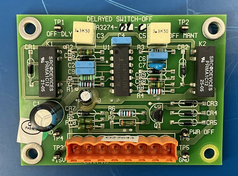 DELAYED SWITCH-OFF BOARD (A3274-02-C) GE