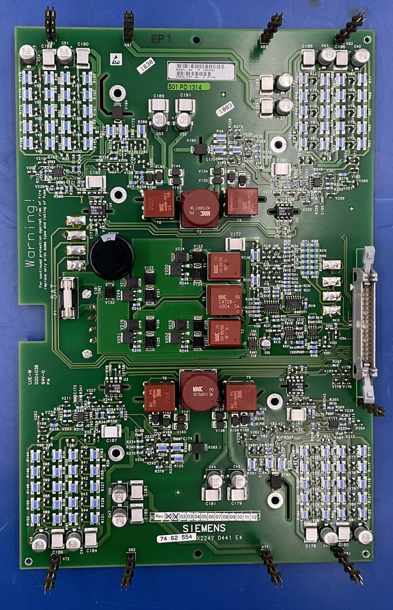 E-BOX CONTROL BOARD D441 (7462554/07462554) SIEMENS