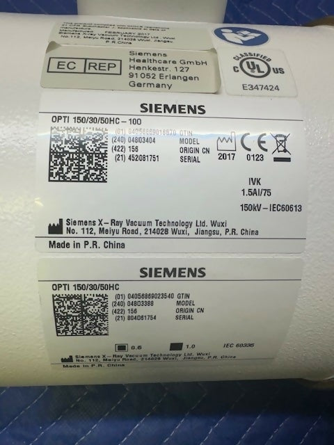 Siemens X-Ray Tube