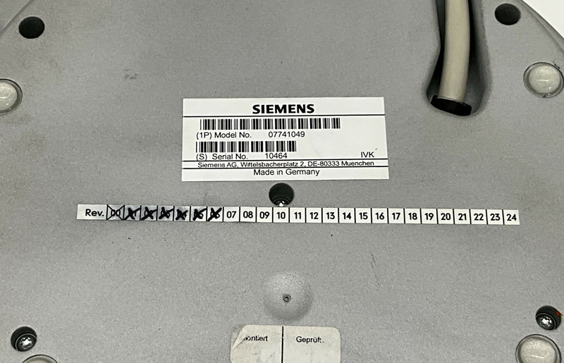 CONTROL BOX (07741049/7741049) SIEMENS