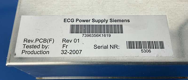 ECG POWER SUPPLY (07396356/7396356) SIEMENS