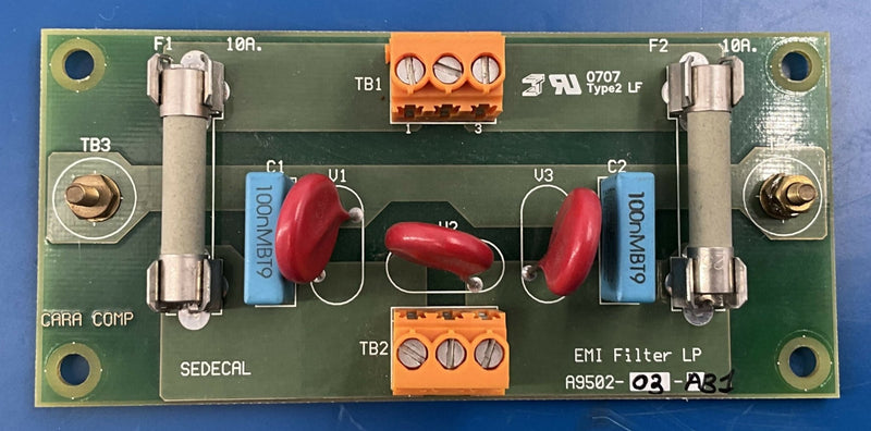 EMI FILTER LP BOARD (A9502-03-AB1) GE