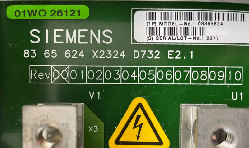 HV TANK M8 MATRIX (08365707/08365640) SIEMENS