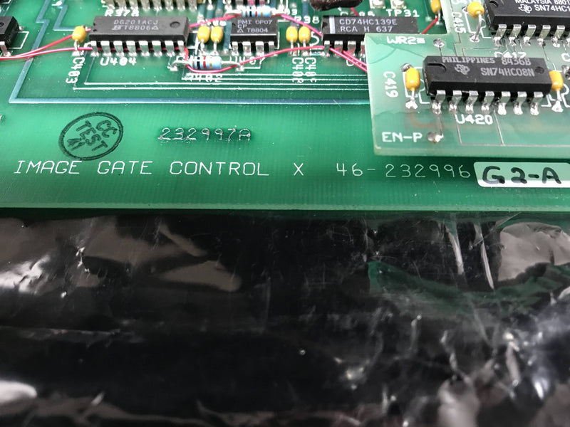 Image Gate Controller Board (46-232996 G2-A)GE Advantx