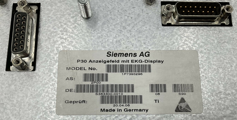 KEYBOARD_UPPER_CARDIAC (07393296/7393296) SIEMENS