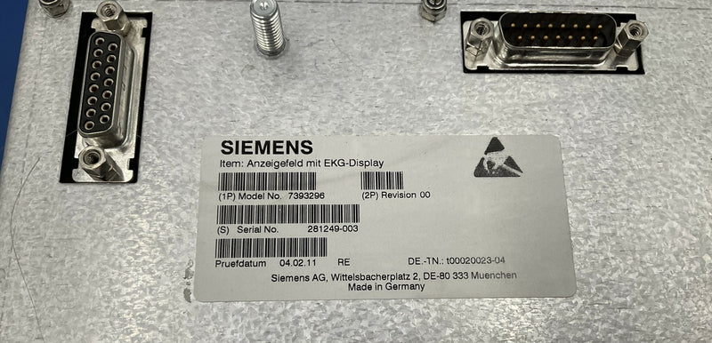 KEYBOARD_UPPER_CARDIAC (07393296/7393296) SIEMENS