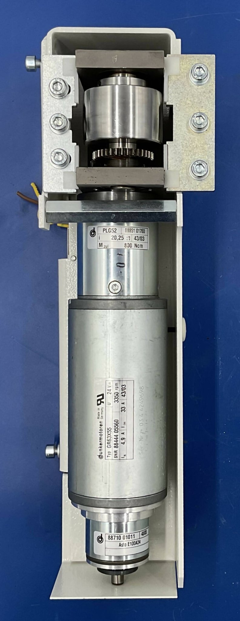 LONGITUDINAL SERVO MOTOR ASM M13 (03115255/3115255) SIEMENS