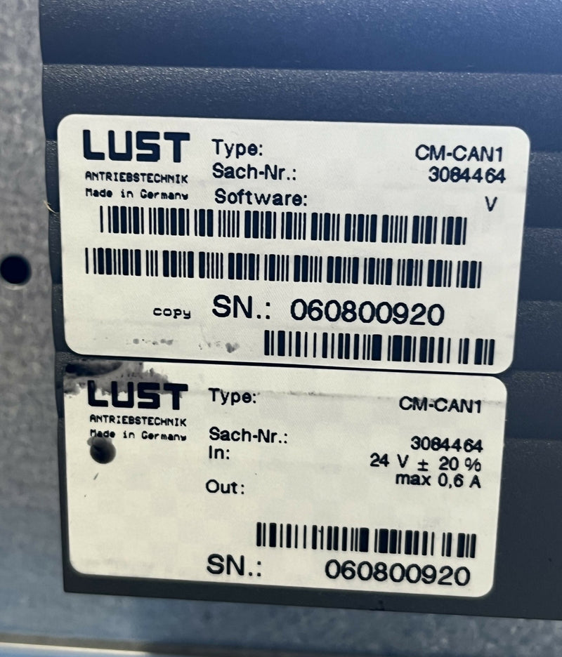 LUST FEQUENCY INVERTER W/FUNCT. MODULE (3084456/3084464) SIEMENS