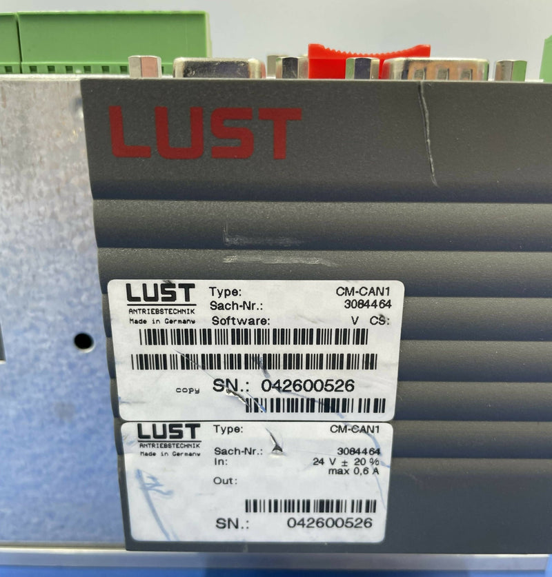 LUST FEQUENCY INVERTER W/FUNCT. MODULE (3084456/3084464) SIEMENS