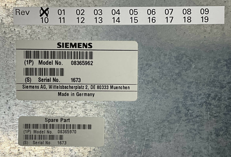 MATRIX MVT (08365970/08365962) SIEMENS