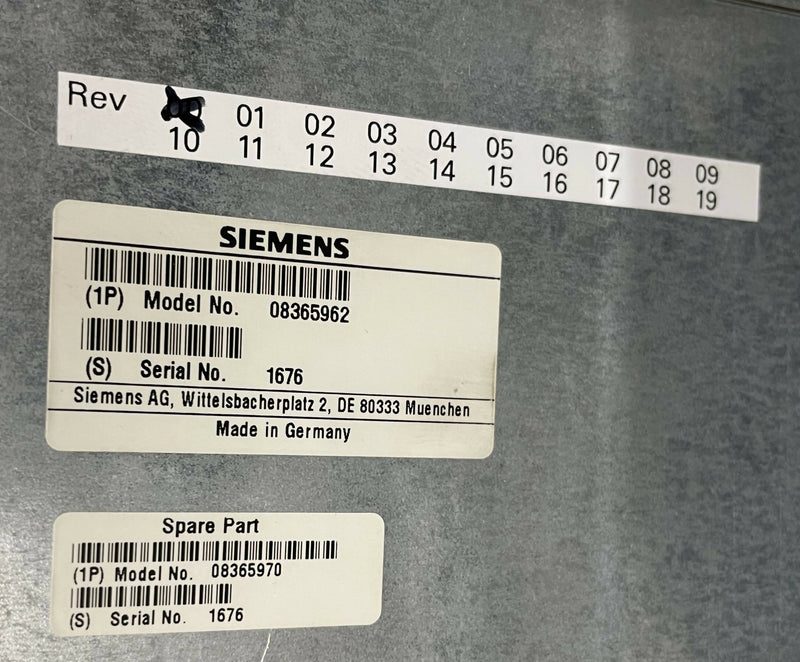 MATRIX MVT (08365970/08365962) SIEMENS