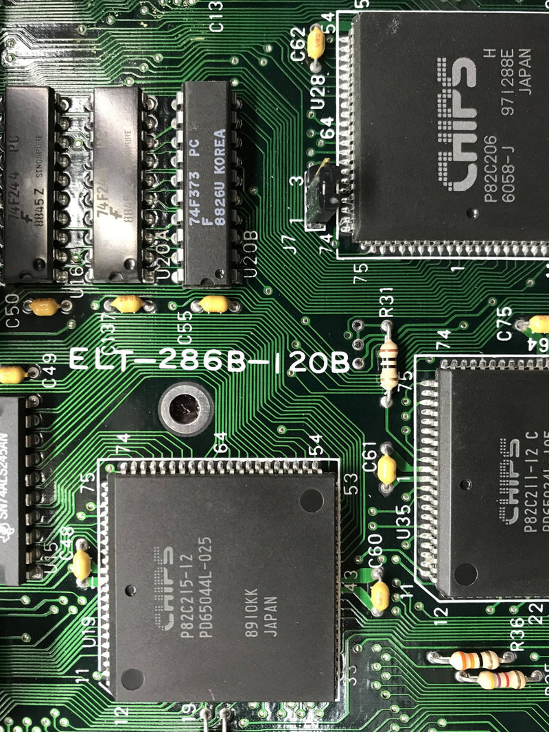 Mother Board 286 (ELT-286B-120B)GE