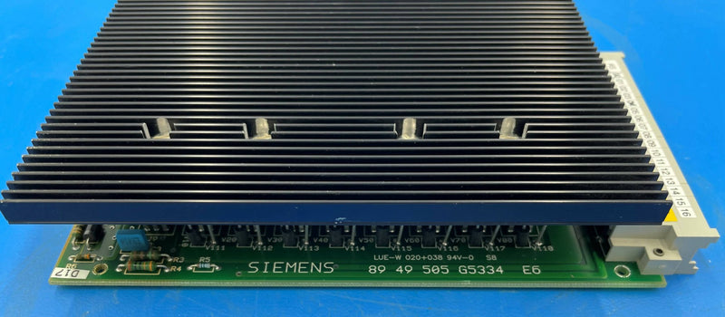 Motor Control Board ESD (08949505/D17) SIEMENS