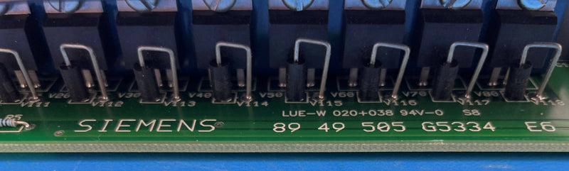 Motor Control Board ESD (08949505/D17) SIEMENS