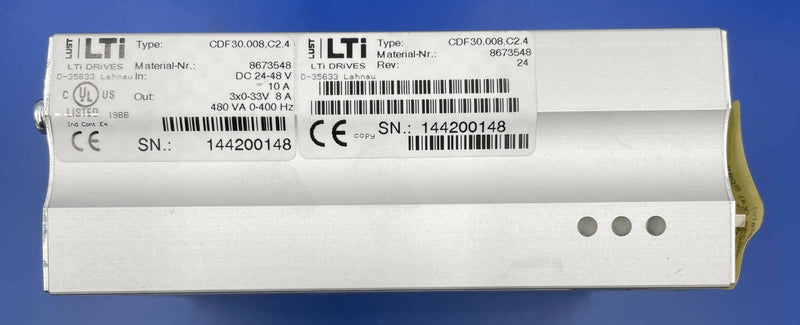 MOTOR CONTROLLER Table Top (8673548/8614401/08614401) SIEMENS/LUST