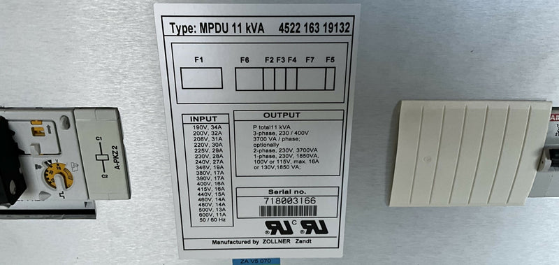 MPDU 11 KVA (4522 163 19132) PHILIPS