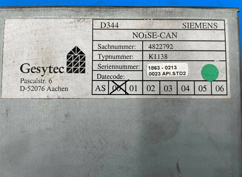 NOISE_CAN D344 (04822792/4822792) Siemens