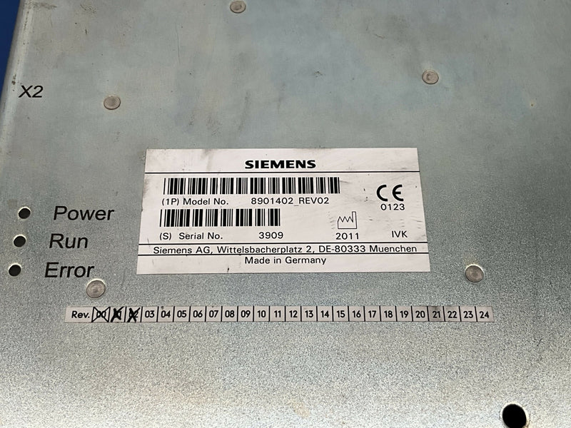 PANEL CONTROL LEFT (8901402 REV02) SIEMENS