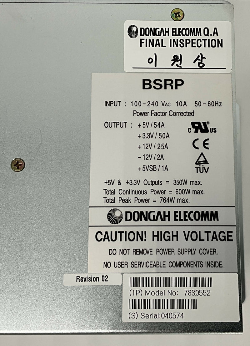 POWER SUPPLY HOST 2 (7830552 (REV 3)) SIEMENS