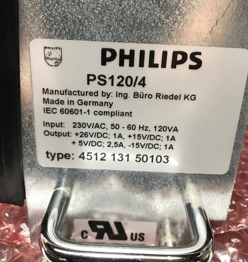 Power Supply PS120/4 (4512 131 50103)Philips Easy Diagnost