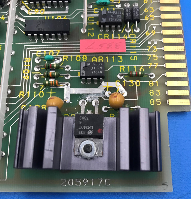 Program Selector X Board (46-205916 G1 B)GE Advantx