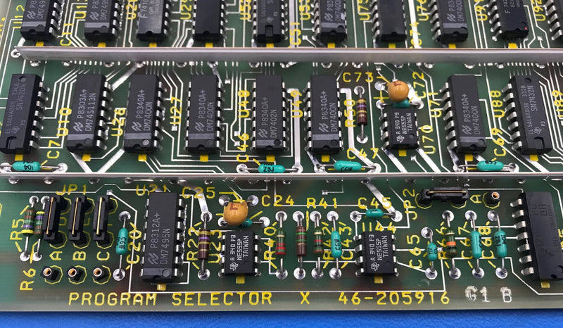 Program Selector X Board (46-205916 G1 B)GE Advantx