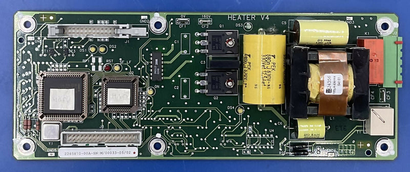 PROGRAMMED HEATER V4 BOARD (2285870-00A) GE