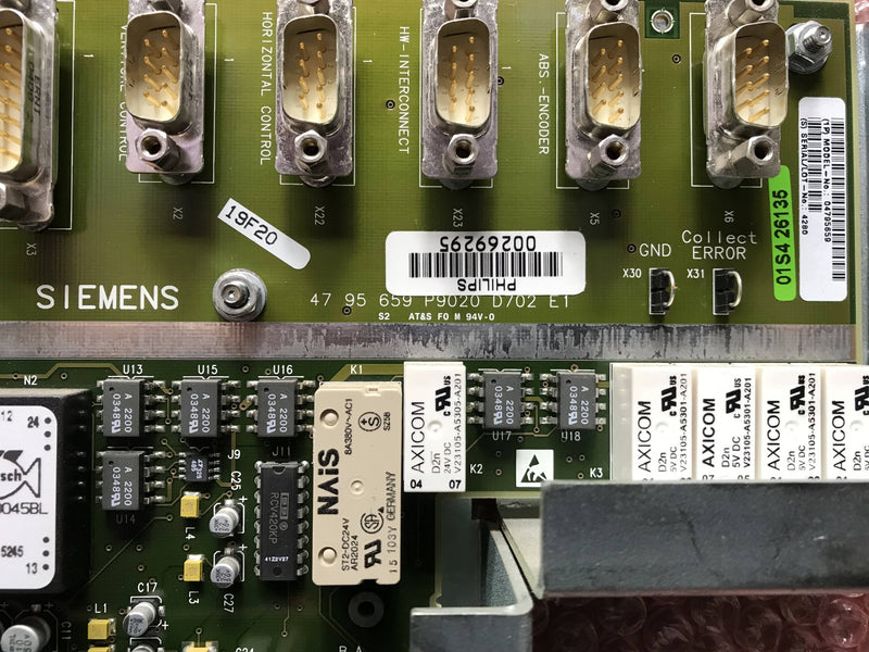 PTV Board (04795659 D702 E1) Siemens CT