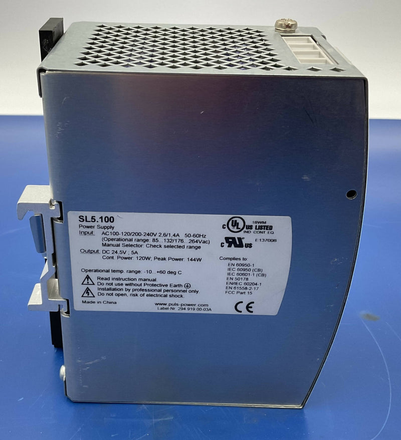 PULS POWER SUPPLY (SL5-100) SIEMENS