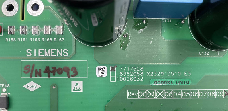 RECTIFIER A100_D510 BOARD (7717528/07717510/07717569) SIEMENS