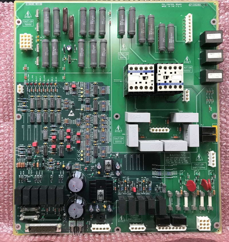 Relay Control Board (2139290/2139289 PDU) GE CT Light Speed