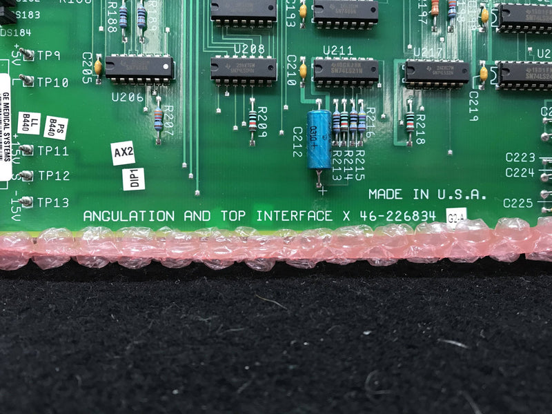 RF Angulation /Top Interface Board (46-226834 G2-A) GE