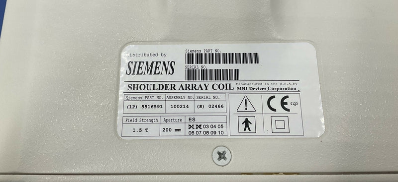 SHOULDER ARRAY COIL LG (05516591/5516591/100214) SIEMENS