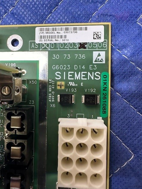 Siemens OTC Control Board (Carestream) Pre-Owned