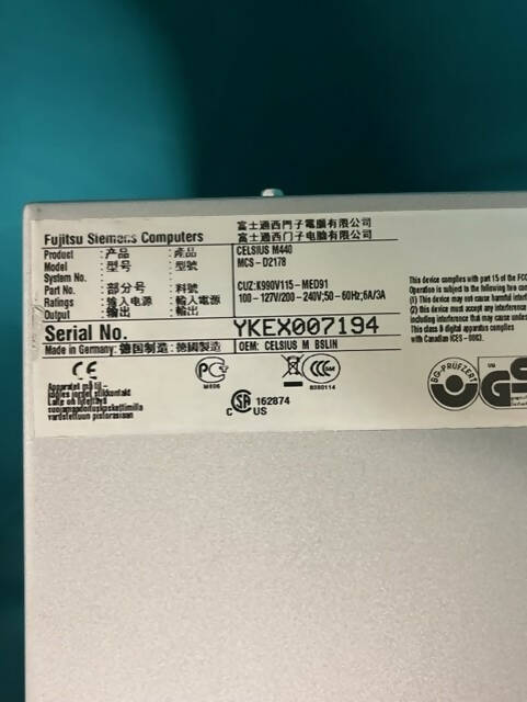 Siemens RADIS PC M440