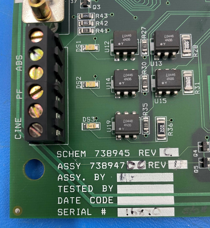 TDI II BOARD (738947-00 Rev D) CPI