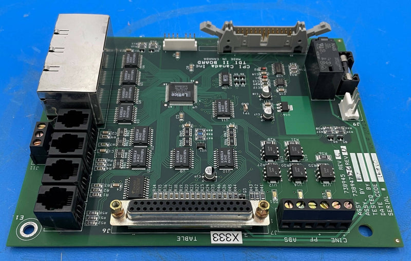 TDI II BOARD (738947-00 Rev D) CPI