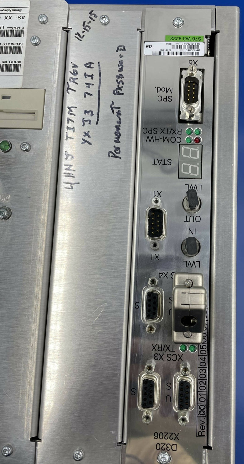 XCS CONTROL UNIT 2 (10280821) SIEMENS